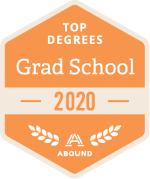 Top Degrees Grad School 2020 badge