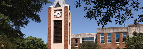 UIW Clock-tower building image.