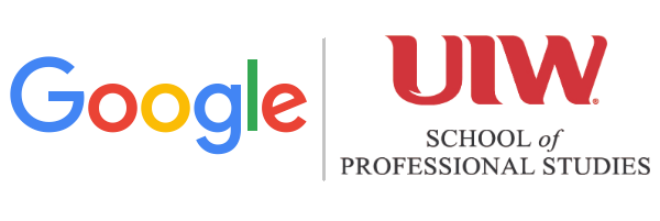 Google and UIW logos